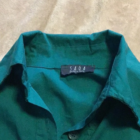 SAGA Made In Italy, one size,Hi/Low, pocket,💯Cotton, side slits & roomy - Picture 6 of 8
